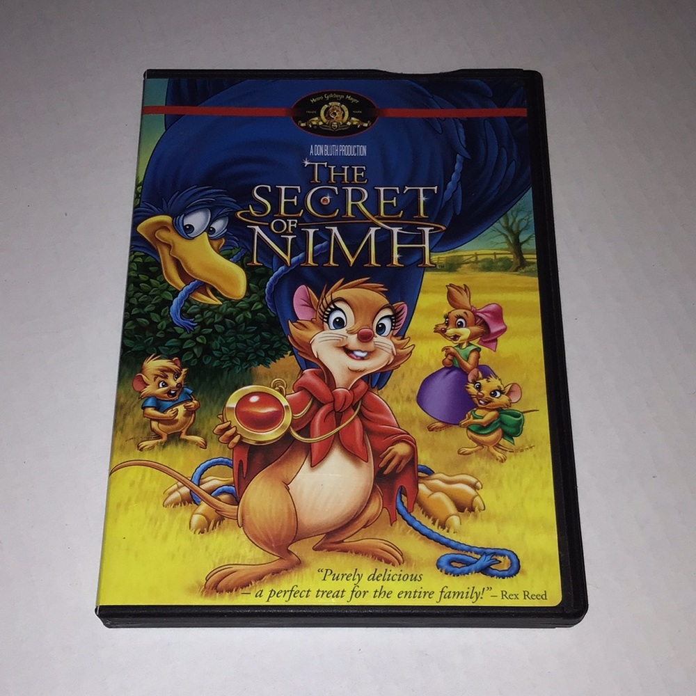 🔥SALE The Secret of Nihm DVD 1982 classic (tested, great condition,no booklet)